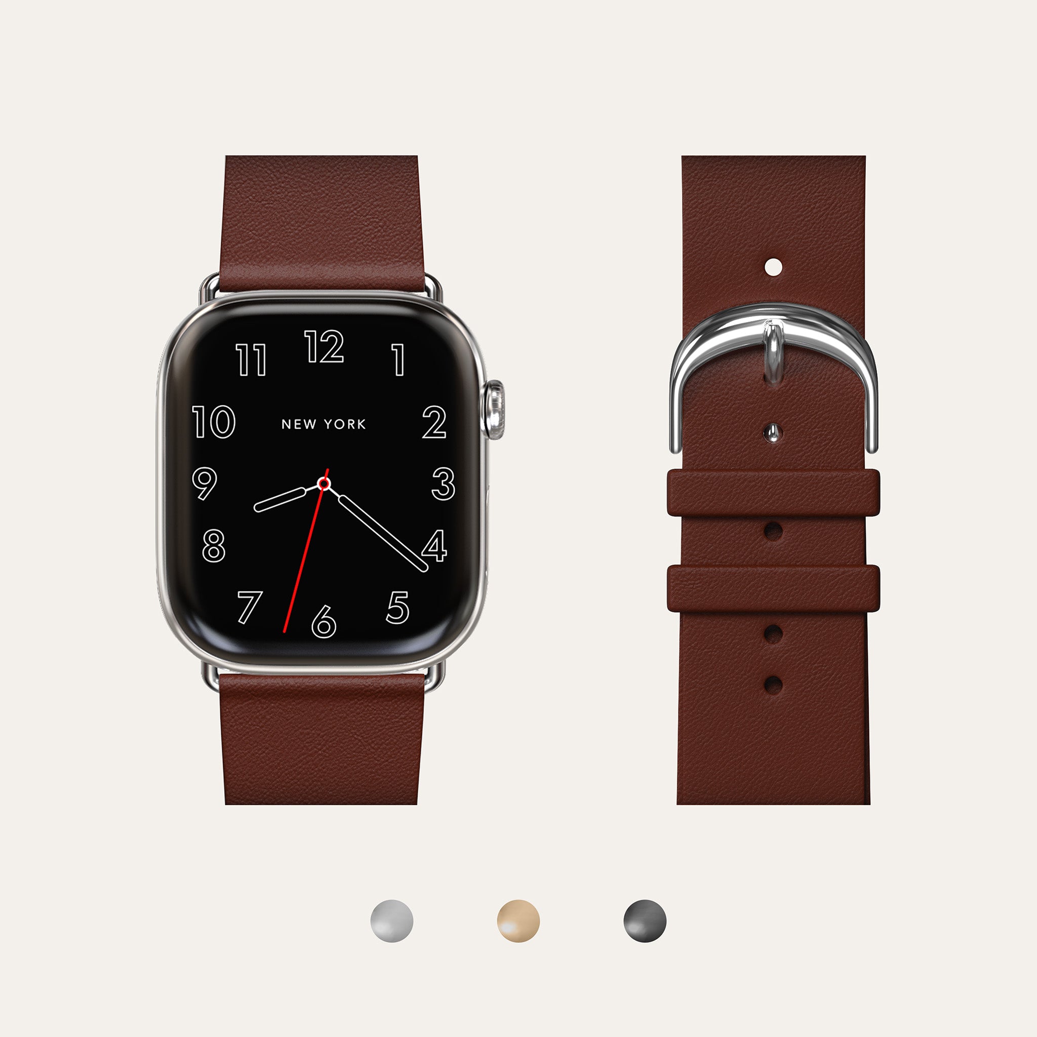 Apple Watch Hermes バンド ブラウン 【公式通販】